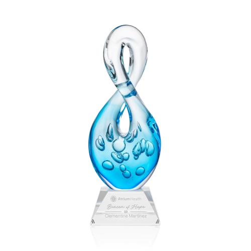 Awards and Plaques - Glass Trophies - Utopia Unique on Cahill Clear Glass Trophy