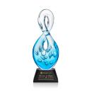 Utopia Unique on Cahill Black Glass Trophy