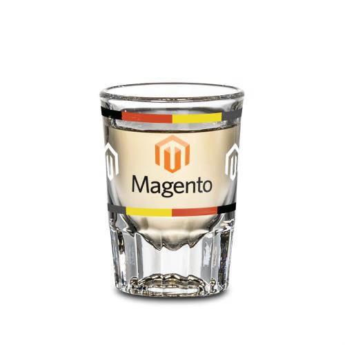 Custom Barware Glasses - Shot Glasses - Milton Shot Glass - Full Color