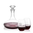 Elliston Decanter & Randolph Stemless Wine Set