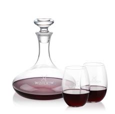 Elliston Decanter & Randolph Stemless Wine Set - Carafes
