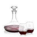Elliston Decanter & Street Stemless Wine Set