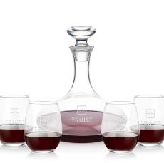 Elliston Decanter & Street Stemless Wine Set - Carafes