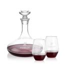 Elliston Decanter & Presley Stemless Wine Set