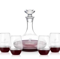 Elliston Decanter & Presley Stemless Wine Set - Carafes