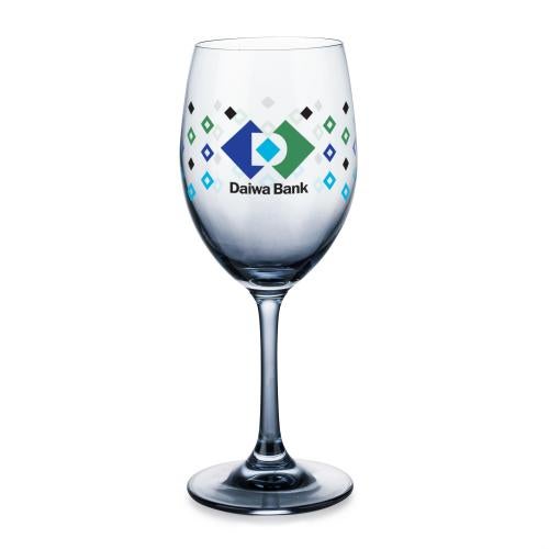 Custom Barware Glasses - Wine Glasses - Soudan Wine Smoke - Full Color