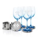 Baldoni Coasters & Soudan Blue Wine