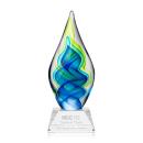 Sunnidale Tear Drop on Cahill Base Glass Trophy