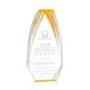 Lantana Gold Polygon Acrylic Trophy