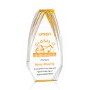 Lantana Full Color Gold Polygon Acrylic Trophy