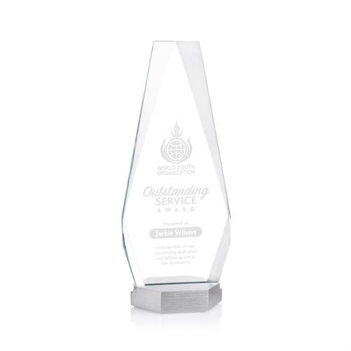 Awards and Plaques - Crystal Trophies - Paulson Metal Trophy