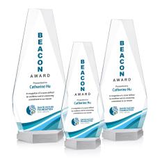 Paulson Full Color Crystal Trophy - Custom Trophies