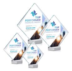 Bryce Full Color Crystal Trophy - Custom Trophies