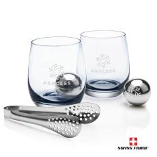 Swiss Force S/S Balls & 2 Soudan OTR - Smoke - Whisky Glasses