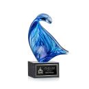Laguna Unique on Square Marble Glass Trophy