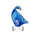 Laguna Unique on Lockwood Clear Glass Trophy