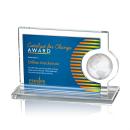 Pacheco Full Color Blue Rectangle Crystal Trophy