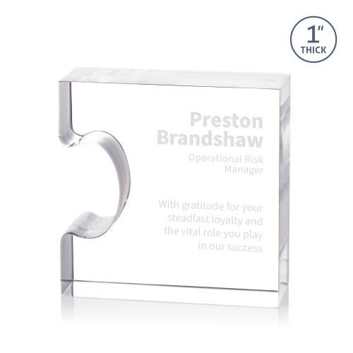 Awards and Plaques - Acrylic Trophies - Gallardo Medium Unique Acrylic Trophy