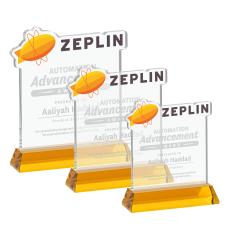 EdgeCraft Square on Hartford - Amber (via Air) - Crystal Trophies
