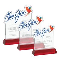 EdgeCraft Square on Hartford - Red (via Air) - Crystal Trophies