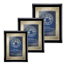 Jiang Stark - Black/Blue - Wall Plaque Awards
