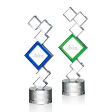 Miles Square / Cube Crystal Trophy - Crystal Trophies