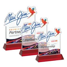 EdgeCraft Square Full Color on Hartford - Red (via Air) - Custom Trophies