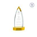 Valdes on Alberton Base Gold Crystal Trophy