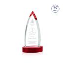 Valdes on Alberton Base Red Crystal Trophy