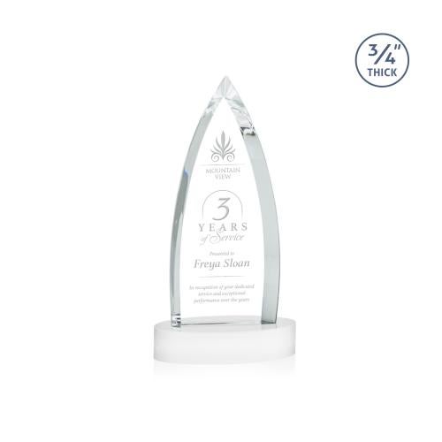 Awards and Plaques - Crystal Trophies - Valdes on Alberton Base Fagan Crystal Trophy