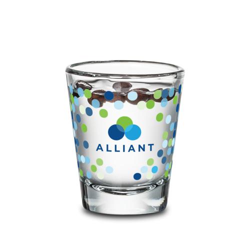 Custom Barware Glasses - Shot Glasses - Kaiser Shot Glass - Full Color