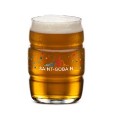 Barrel Beer Glass - Full Color - Beer Glasses