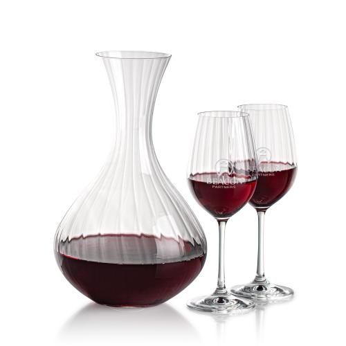 Custom Barware Glasses - Carafes - Morales Carafe & Wine