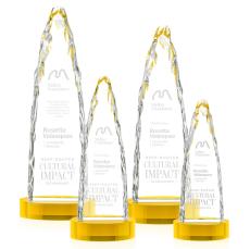 Booker Iceberg on Base - Gold - Crystal Trophies