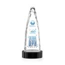Booker Full Color on Base Black Towers Crystal Trophy
