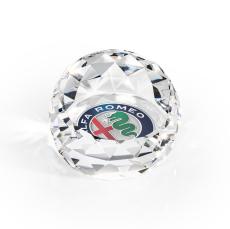 Beltran Full Color Paperweight - Clear - Employee Awards
