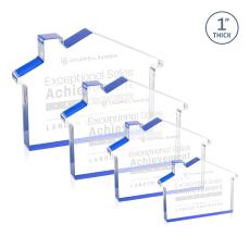 Homestyle Blue Unique Acrylic Trophy - Acrylic Trophies