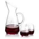 Taroni Carafe & Weiss Stemless Wine