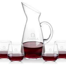 Taroni Carafe & Garland Stemless Wine - Carafes