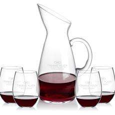 Taroni Carafe & RIEDEL Stemless Wine - Carafes