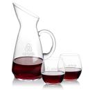 Taroni Carafe & Oleary Stemless Wine