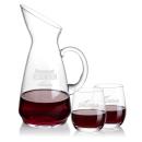 Taroni Carafe & Salem Stemless Wine