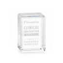 Rahman Cube Vertical Rectangle Crystal Trophy