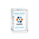 Rahman Cube Full Color Vertical Rectangle Crystal Trophy