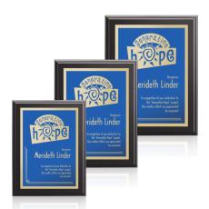 Houser Stark - Black/Blue - Wall Plaque Awards
