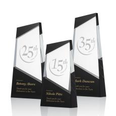 Gutierrez Black Towers Crystal Trophy - Crystal Trophies