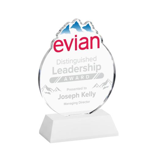 Awards and Plaques - Crystal Trophies - EdgeCraft Round on Hartford - Fagan (via Air)