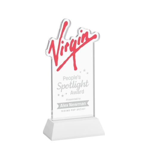 Awards and Plaques - Crystal Trophies - EdgeCraft Rectangle on Hartford - Fagan (via Ocean)