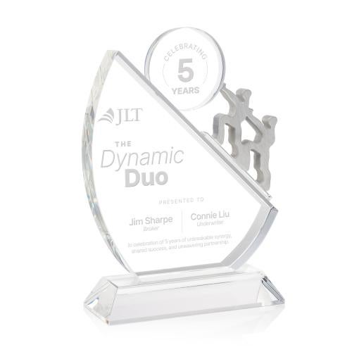 Awards and Plaques - Crystal Trophies - McKenzie Unique Crystal Trophy
