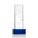 Siegel on Base Blue Towers Crystal Trophy